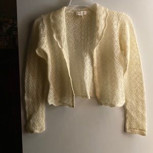 Ladies cream sweater by Victoria’s secret